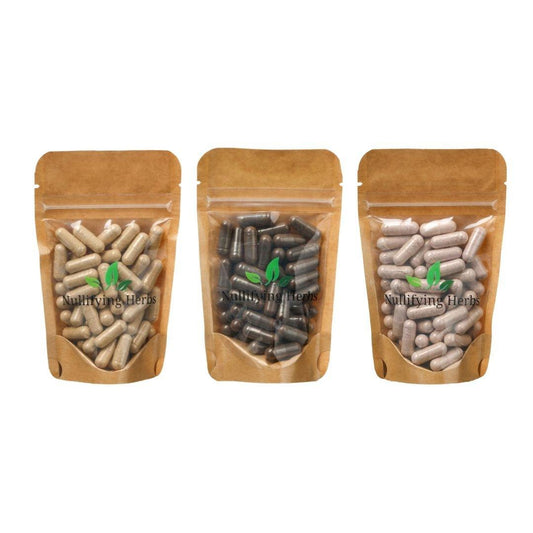 Masculine Power Variatie Bundel - Natuurlijke Supplementen voor een Veerkrachtige Man - Nullifying Herbs