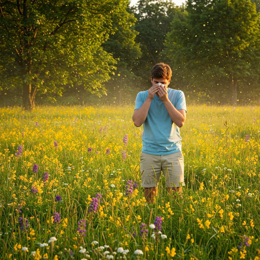Last van hooikoorts? Ontdek wat er in je lichaam gebeurt en hoe je het natuurlijk kunt ondersteunen - Nullifying Herbs