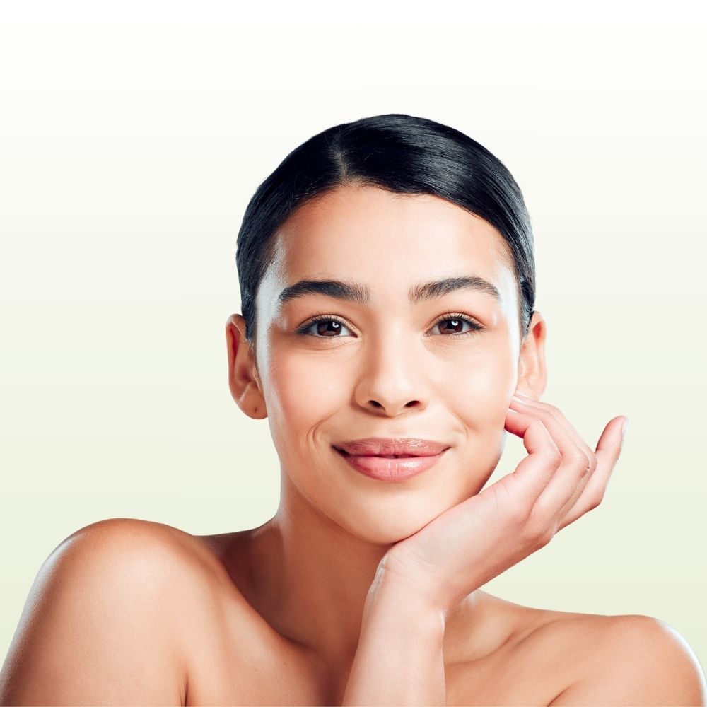 Een natuurlijke glow van de huid zonder synthetische stoffen