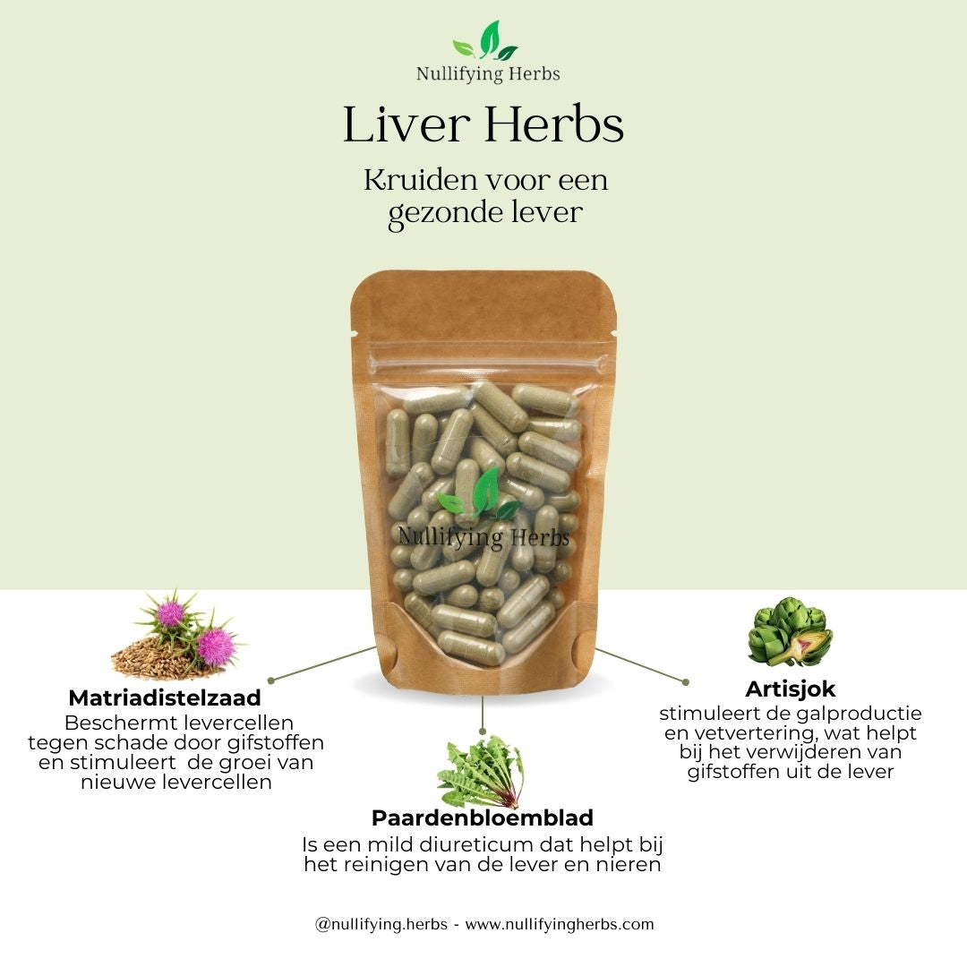 Liver Herbs - Kruiden voor een Gezonde Lever