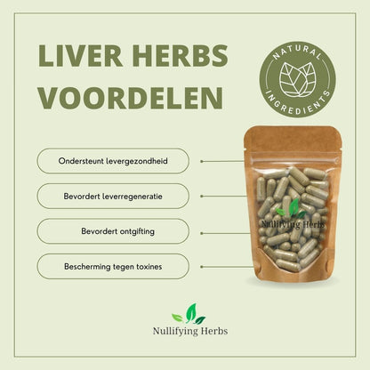 Liver Herbs - Kruiden voor een Gezonde Lever