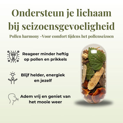 Pollen Harmony - Voor comfort tijdens het pollenseizoen
