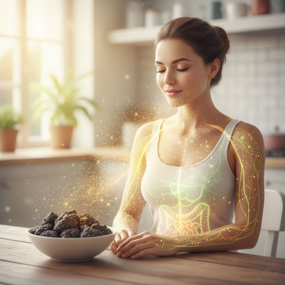 Shilajit bevordert opname van voedingsstoffen